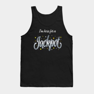 Slot Machine Jackpot Casino Gambling Tank Top